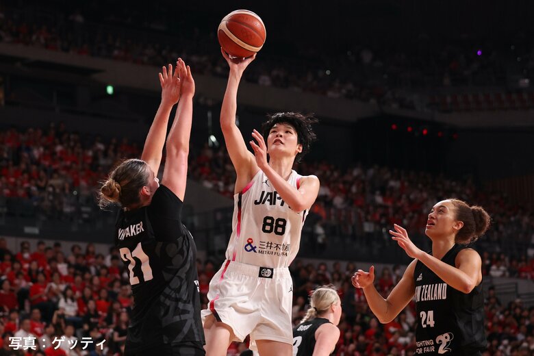対ニュージーランド2戦目の赤穂ひまわり（6日、東京・有明アリーナ）
