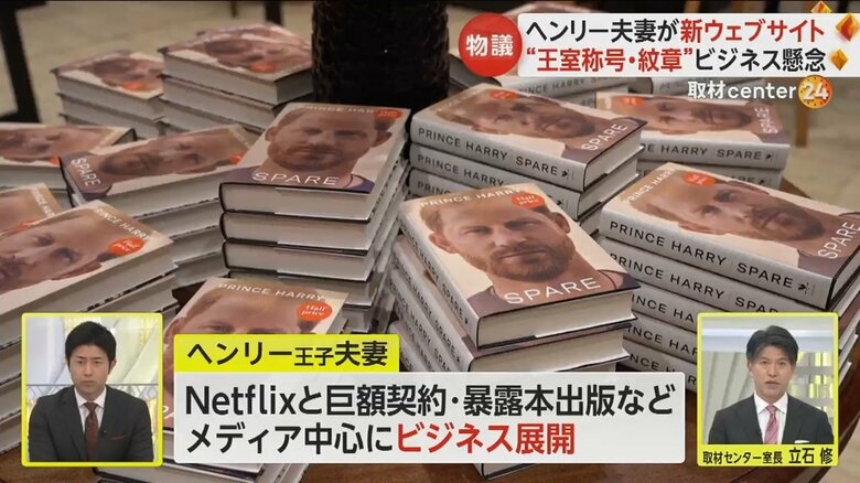 ヘンリー王子夫妻が出版した暴露本