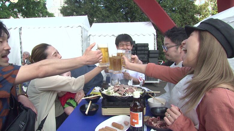 “ビアガーデン”がオープン