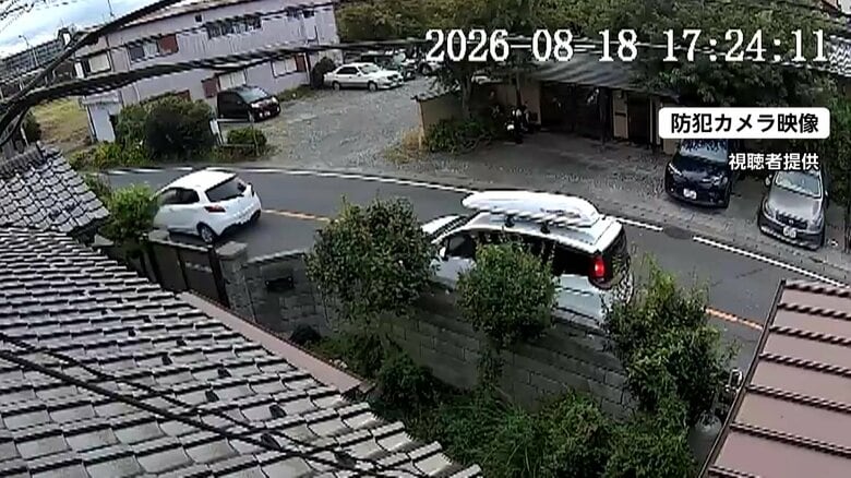 加藤容疑者と被害者の車