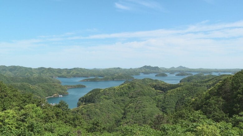 対馬市美津島の浅茅湾