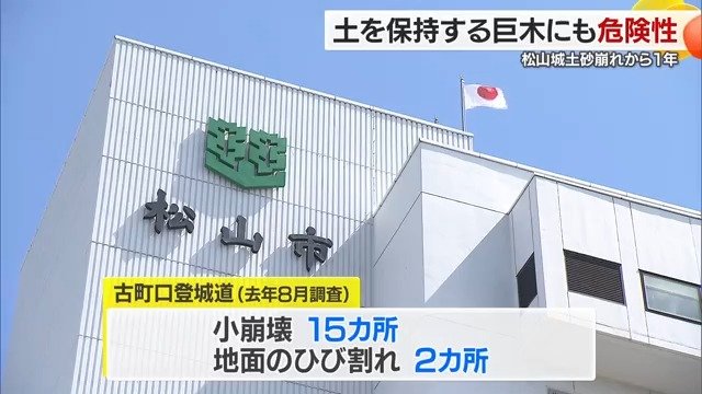 松山市は「経過観察」している