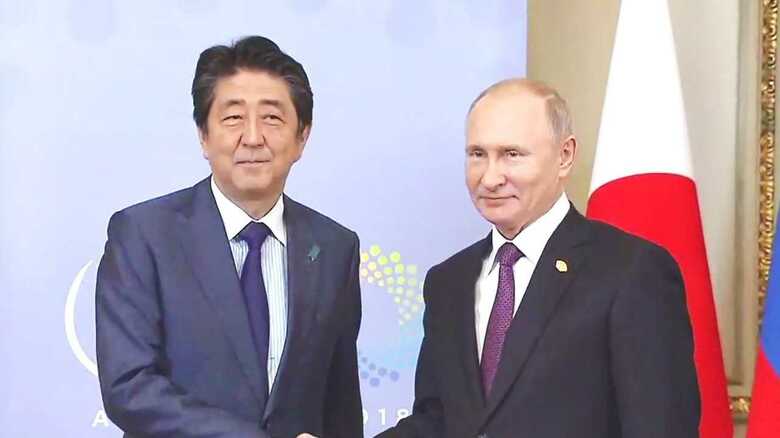 12月1日　アルゼンチンで行われた日露首脳会談