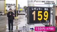 ガソリン価格「163円→159円」に早速値下げしたスタンドも　暫定税率廃止に向け補助金拡充