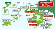 【新型コロナ】長崎県で新たに15人感染 長崎女子高校でクラスター