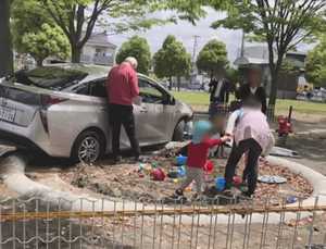 【独自】「運転に自信あった」園児遊ぶ公園に突っ込んだ男性が明かした運転歴