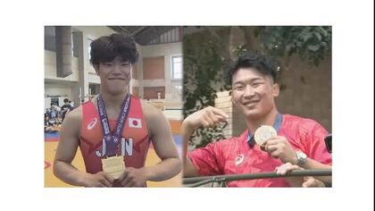 ２０２４年「香川スポーツ賞」レスリングで活躍…五輪金・日下尚選手と全日本２冠の吉田泰造選手【香川】