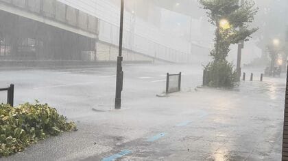 ゲリラ豪雨のなか“突風被害”…名古屋地方気象台が熱田区や中川区で現地調査 突風の種類を特定し公表予定
