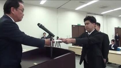 福島トヨタグループの合同入社式　29人の新入社員が決意新た　1ヵ月の研修期間を経て職場に　