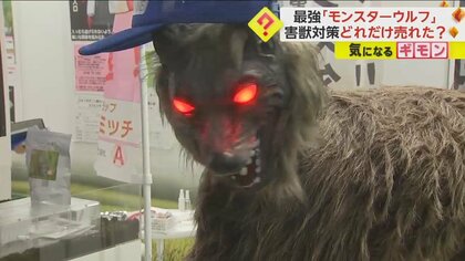 【クマも逃げ出す】害獣から畑守る「モンスターウルフ」　光と音で“威嚇”　一式“60万円”も160台販売済み