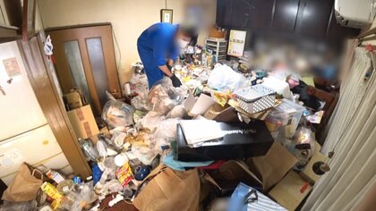 【密着】「ゴミためてしまう」“ゴミ屋敷化”女性が6割　同性の気遣い求め女性清掃スタッフへの依頼増