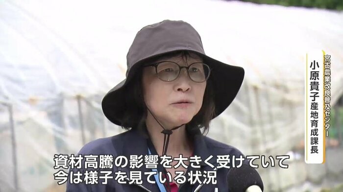 宮古農業改良普及センター・小原貴子産地育成課長