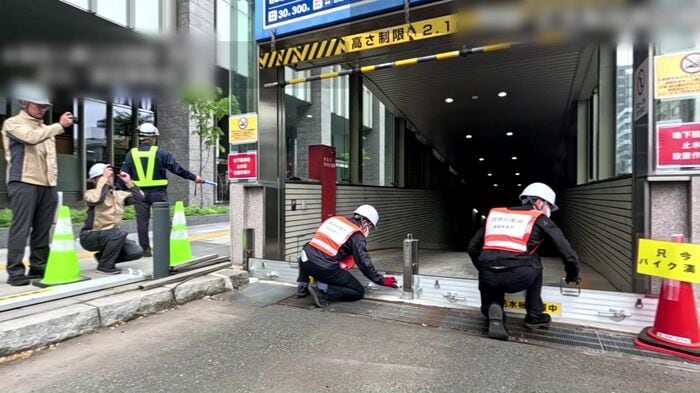 2026年6月の訓練（提供：札幌開発建設部）