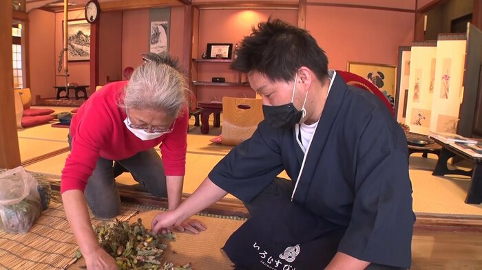 金子さんと親戚の古林拓也さん(39)