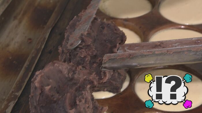 ふたが閉まらない回転焼き
