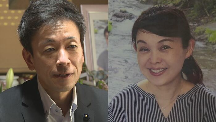 左・丸山大輔被告 右・妻の希美さん