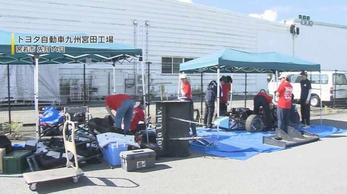 「合同試走会」(トヨタ自動車九州宮田工場・福岡)
