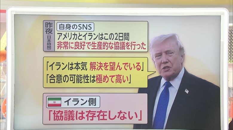 【解説】トランプ大統領が発電所攻撃を5日間延期　イランとの協議内容や戦争の終結は？｜FNNプライムオンライン