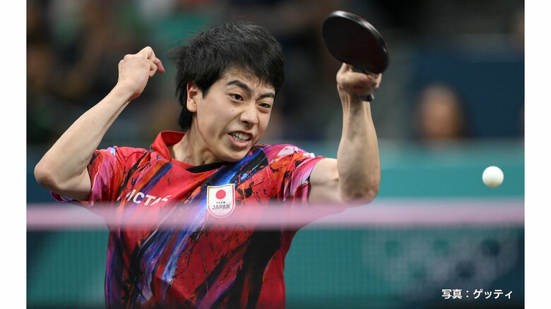 パリ五輪　卓球男子団体1回戦　日本がオーストラリアに3 - 0で完勝　準々決勝進出｜FNNプライムオンライン