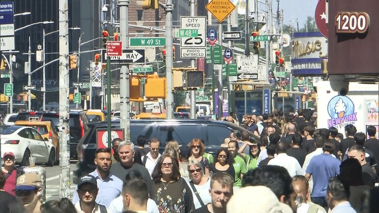 アメリカ6月の雇用統計　非農業部門の就業者数が前月比14万7000人増　失業率4.1％｜FNNプライムオンライン