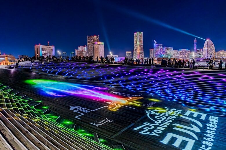 「全国1,741自治体から選ぶ！2025年最新版『冬の絶景イルミネーション』全国ベスト30」で横浜市が第１位に選出されました