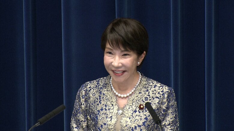 【速報】高市総理が会見 林氏の交代「総裁選とは一切関係ない」 内閣改造狙いは「強い経済の実現に向け政策を加速」|FNNプライムオンライン