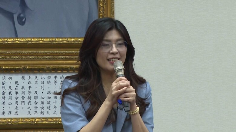 台湾・国民党の新トップに鄭麗文氏「対立と分断を解消すべき」｜FNNプライムオンライン