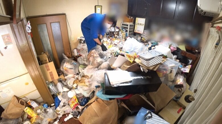 【密着】「ゴミためてしまう」“ゴミ屋敷化”女性が6割　同性の気遣い求め女性清掃スタッフへの依頼増｜FNNプライムオンライン