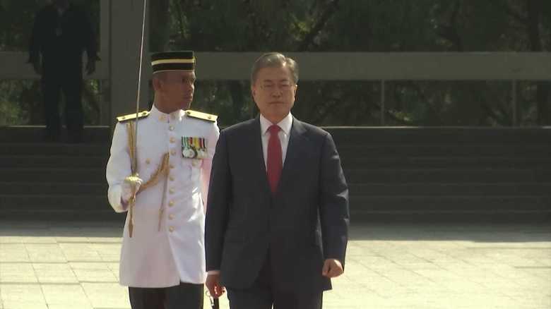 マレーシアを訪問した文在寅大統領(3月)