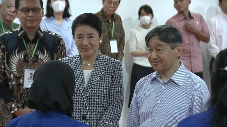 ダルマ・プルサダ大学では日本語を学ぶ学生と交流された（6月20日）