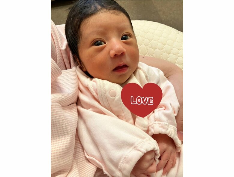 生後4日のももちゃん（提供：ことねさん）