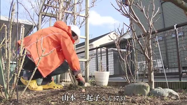 会津若松市で13回目の春を迎える山本三起子さん（73）