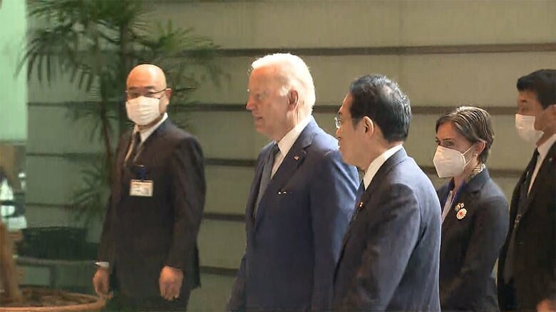 日米豪印「クアッド」首脳会合はじまる
