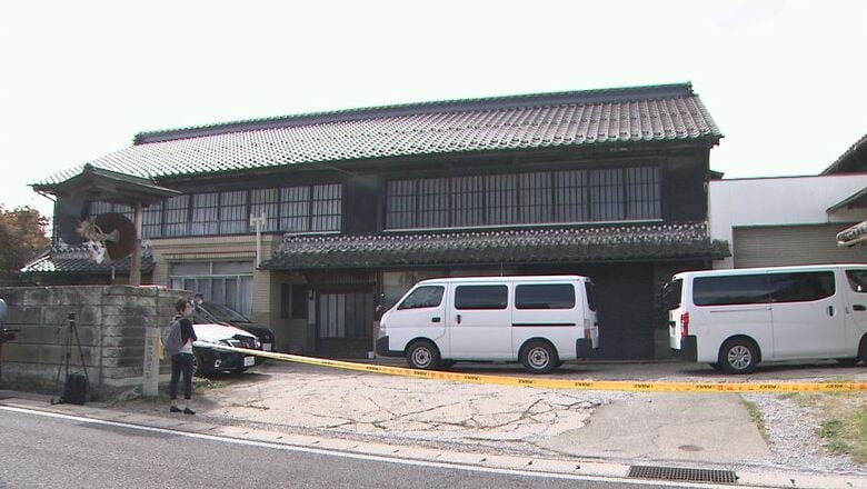 丸山被告の自宅兼酒蔵（長野県塩尻市）