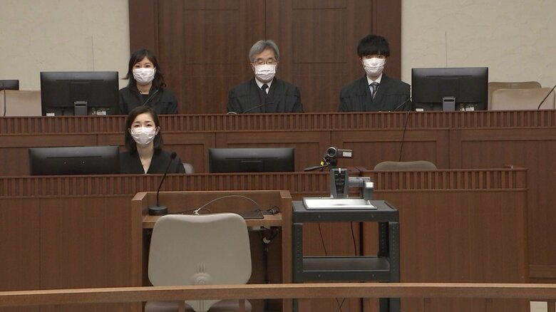 死亡した萩山さん夫婦の次女は｢できるだけつらい目にあって欲しい｣と訴えた(10日 横浜地裁）