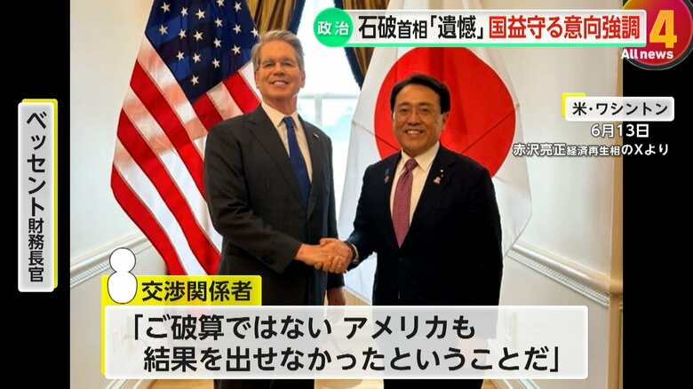 「経済動向でアメリカの出方も変わる」と強調する交渉関係者