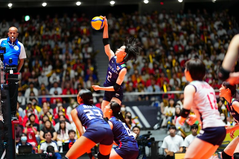 アウトサイドヒッター・林琴奈