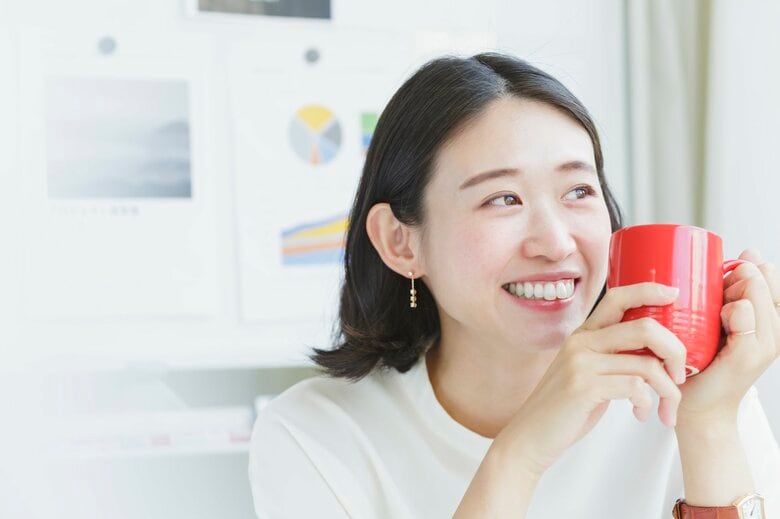 「まっいいか」で心を落ち着ける（イメージ）