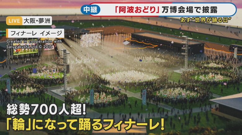 フィナーレのイメージ