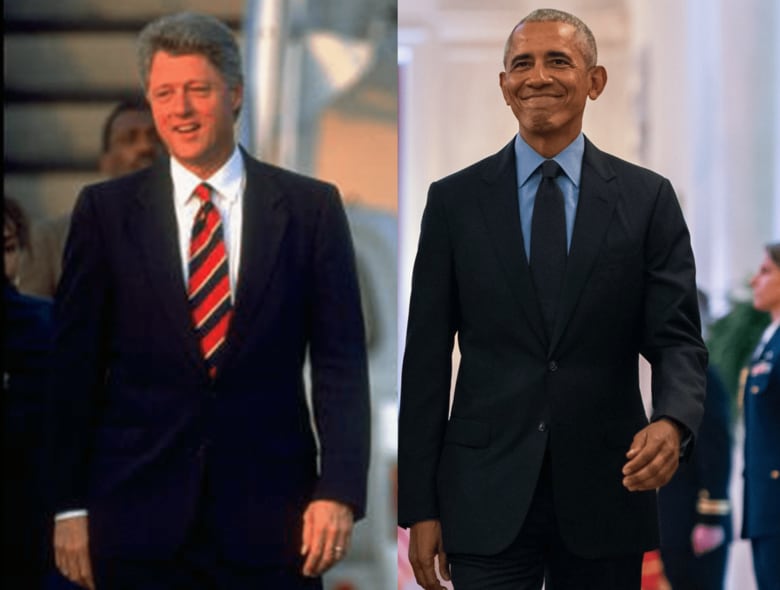 クリントン元大統領とオバマ元大統領