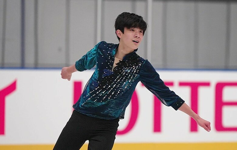 万全でないなか、ショートですべてのジャンプを成功させた森遼人