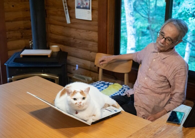 お父さんはメイくんのわがままを受け入れている（提供：MARCOさん）