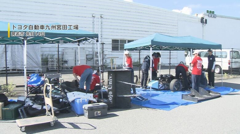 「合同試走会」（トヨタ自動車九州宮田工場・福岡）