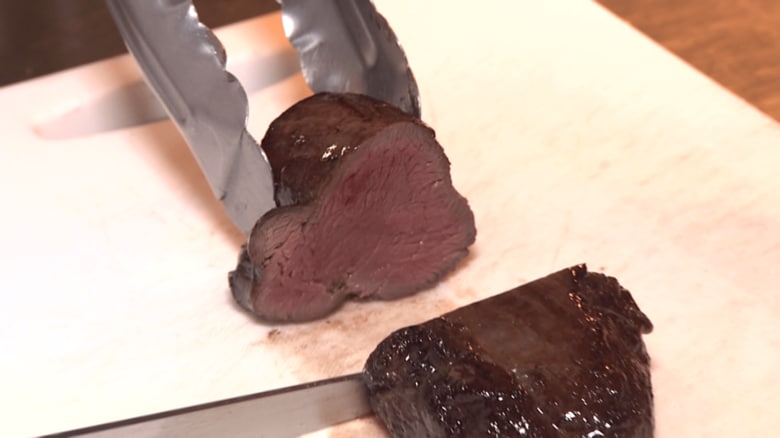 エゾシカの内もも肉