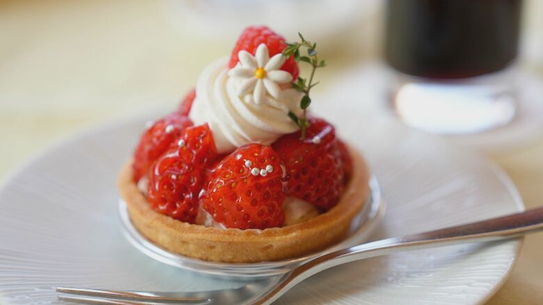 越後姫のタルト(提供:日本将棋連盟)