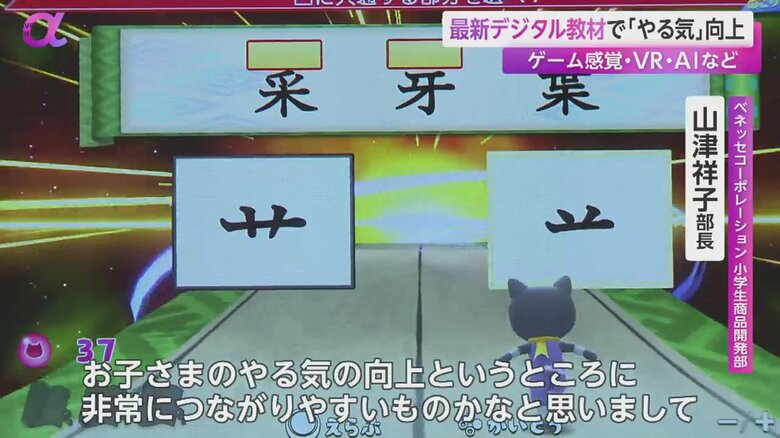 最新デジタル教材の内容のイメージ映像