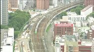 【速報】線路わきの看板が燃える…JR函館線の手稲～桑園間が上下線で一時運転見合わせ…乗客・乗務員にけがなし＜北海道札幌市＞
