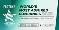 コーン・フェリーとFORTUNE誌『世界で最も賞賛される企業 2025』を発表