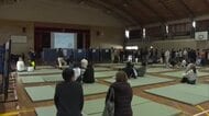 地域住民も参加　中学生が避難所を運営　防災訓練