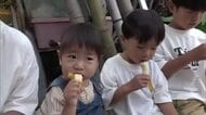 小豆島で露地栽培「オリーブバナナ」の試食会　子供たちは「香りともっちり食感」に満足【香川・土庄町】